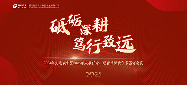 砥礪深耕 篤行致遠(yuǎn)——2024年先進(jìn)表彰暨2025年人事任命、經(jīng)營目標(biāo)責(zé)任書簽訂會(huì)議